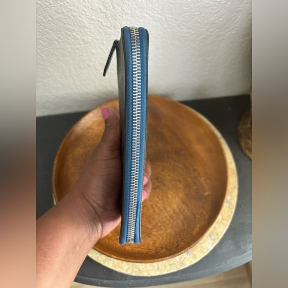 LOUIS VUITTON Long Wallet Zip Around Damier Graphite Portefeuille Vasco - Picture 2 of 14